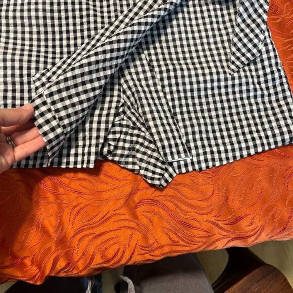 VINEYARD VINES  Gingham Seersucker‎ Skort Size 6 - Picture 5 of 9